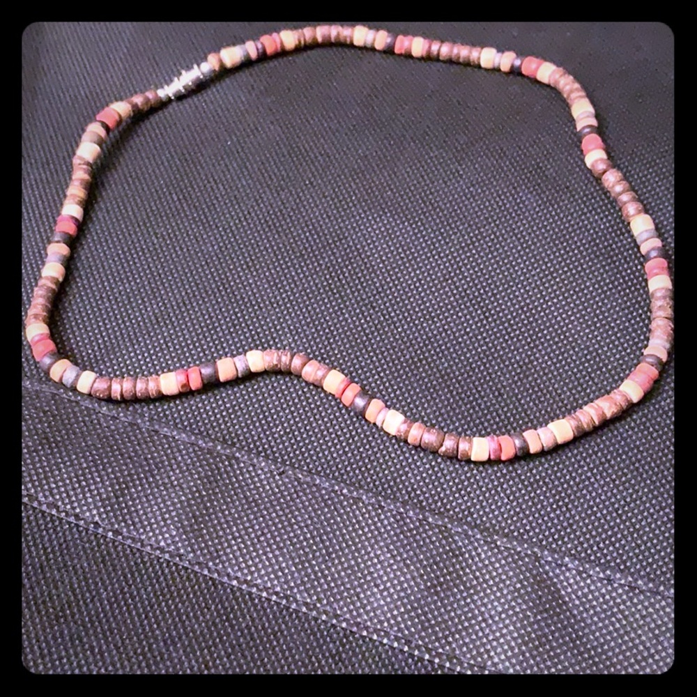 Natural colored necklace